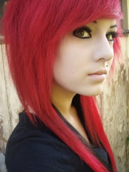 Redhead emo girl