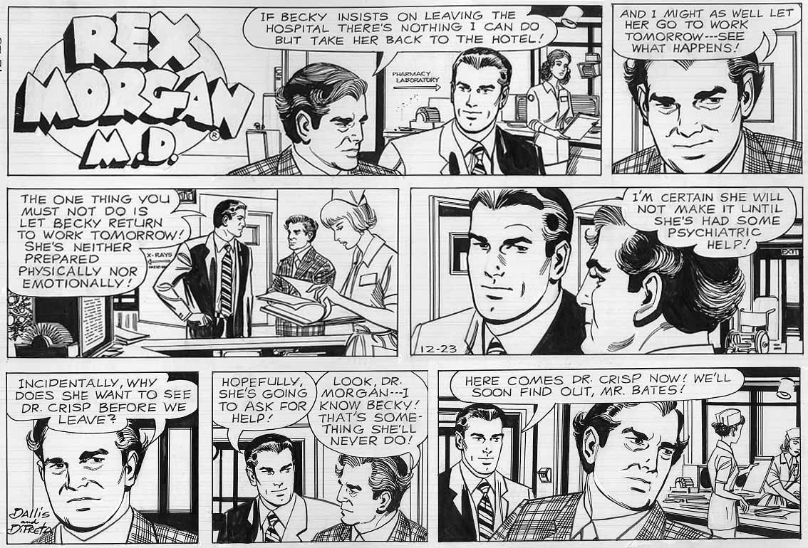 Colonel reccomend Dr rex morgan comic strip