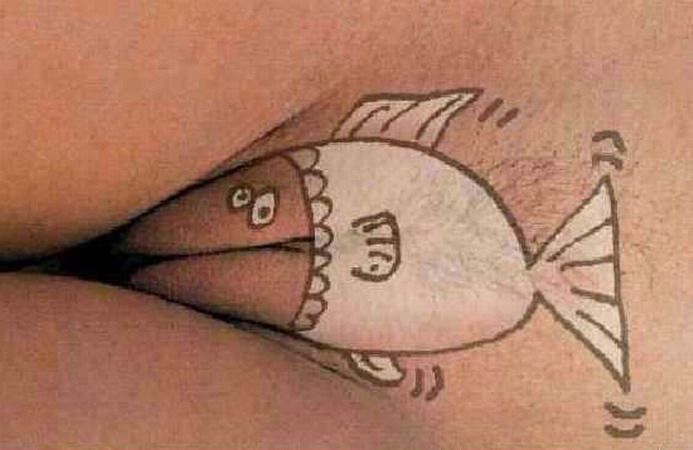 best of Pussy tattoo Fish