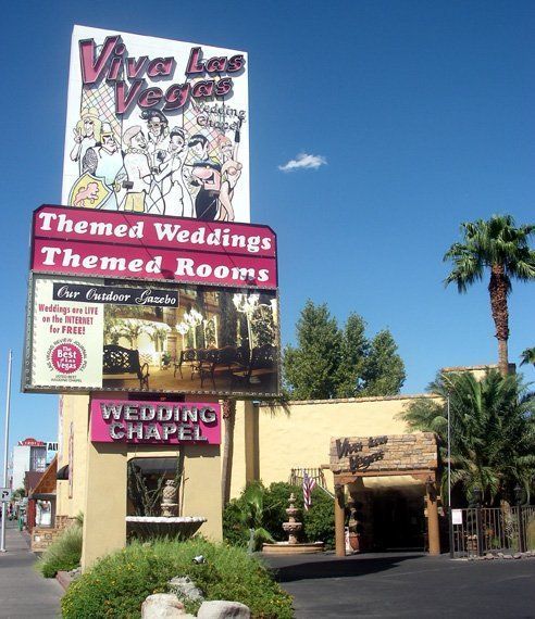 Las vegas strip wedding chappels