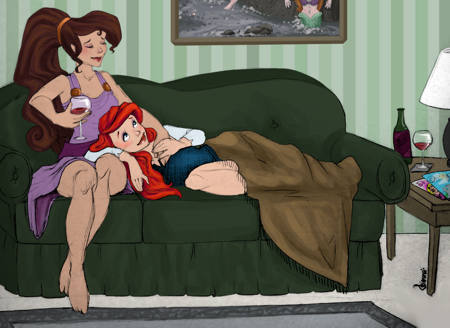 Ariel lesbian scene