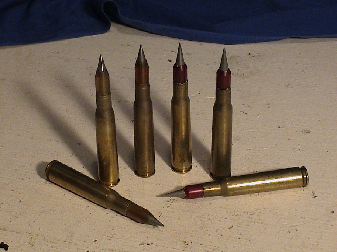 Penetration of 30 cal rifle round