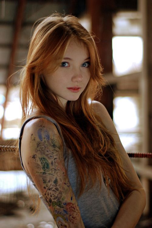 Lady porn redhead