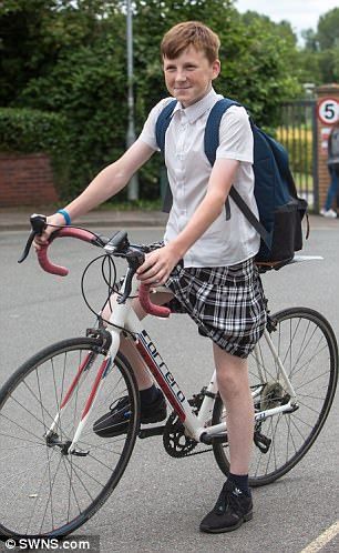 Young twink bike shorts