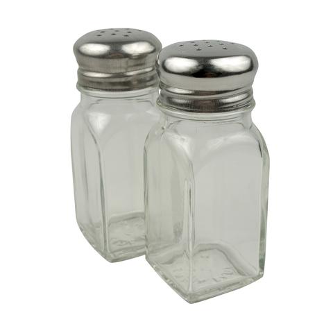 Zelda reccomend Glass salt shakers hole in bottom