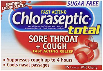 Chloreseptic cough strip