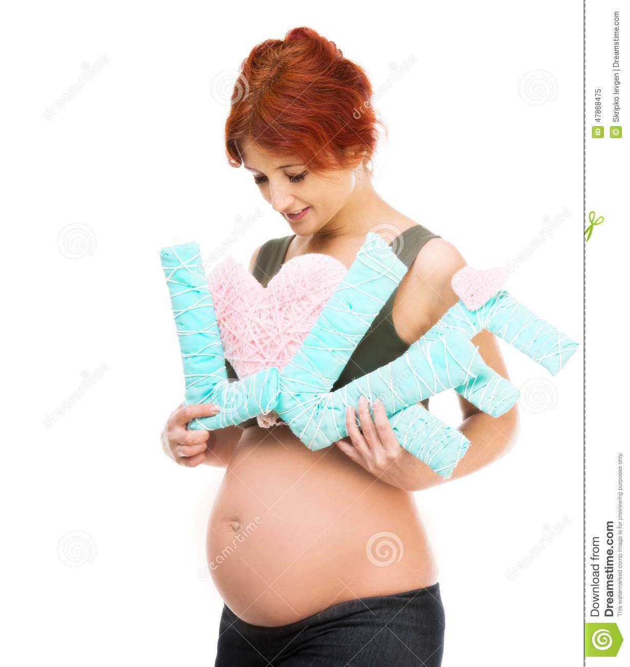 Redhead preggo free