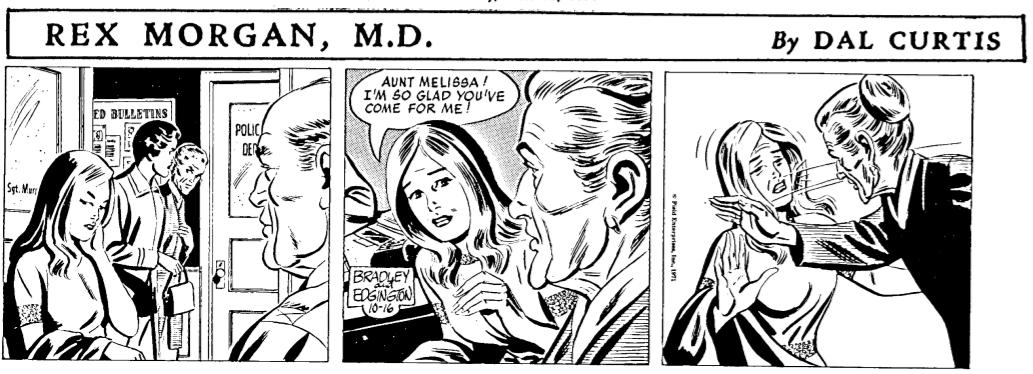 General reccomend Dr rex morgan comic strip