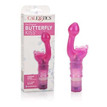 Fluttering butterfly vibrator