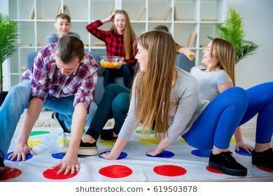 Crunchie reccomend Lesbian girls play twister