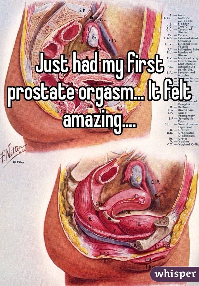 Prostate orgasm pics