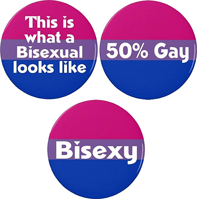 best of Clothing Bisexual buttons