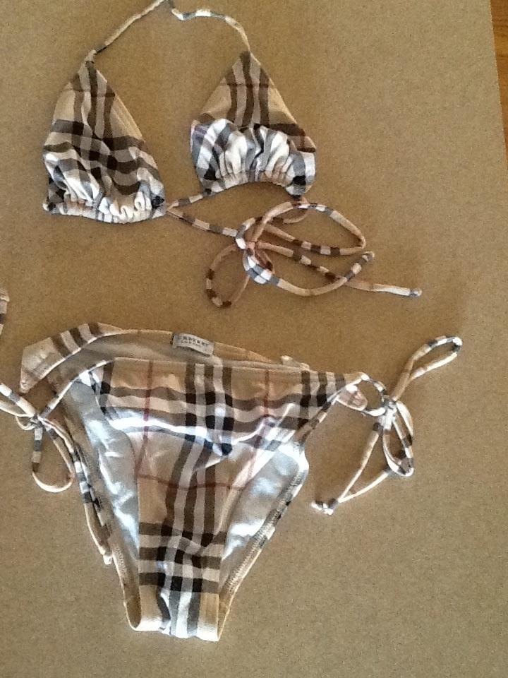 Burberry nova check bikini