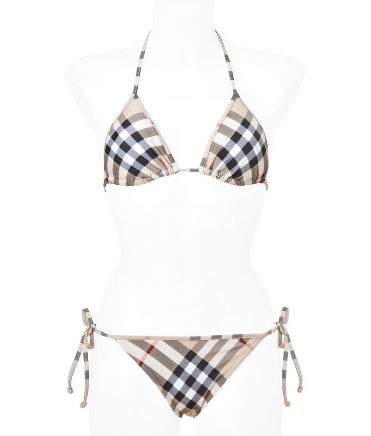 Mamsell reccomend Burberry nova check bikini