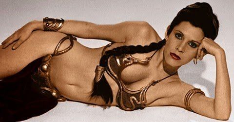 Soldier reccomend Princess leia and gold bikini