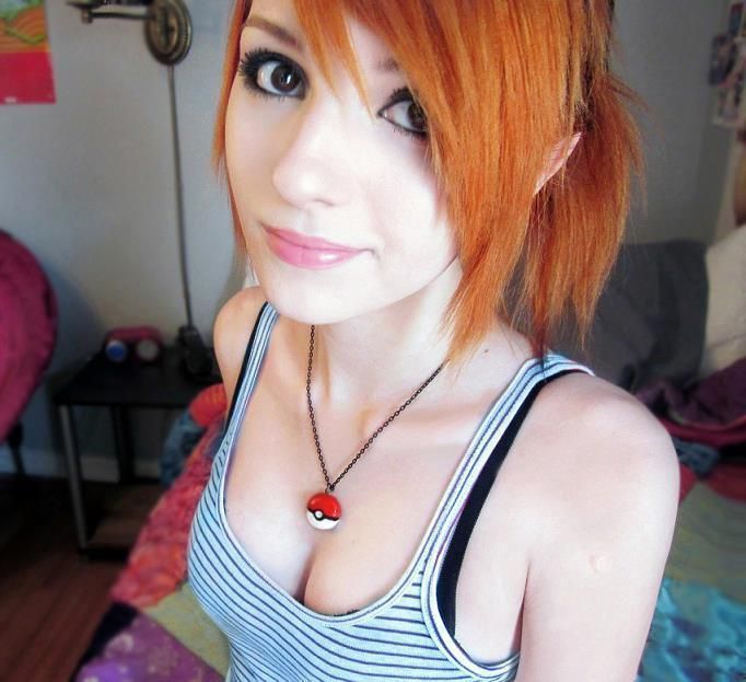 best of Emo girl Redhead