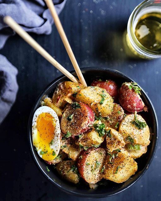 Asian potato salad