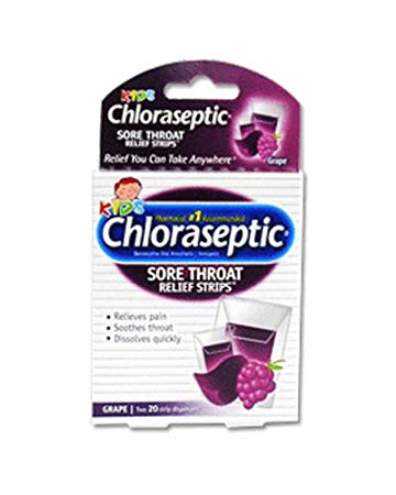 Chloreseptic cough strip