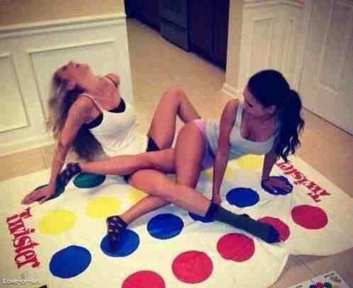 best of Play Lesbian twister girls