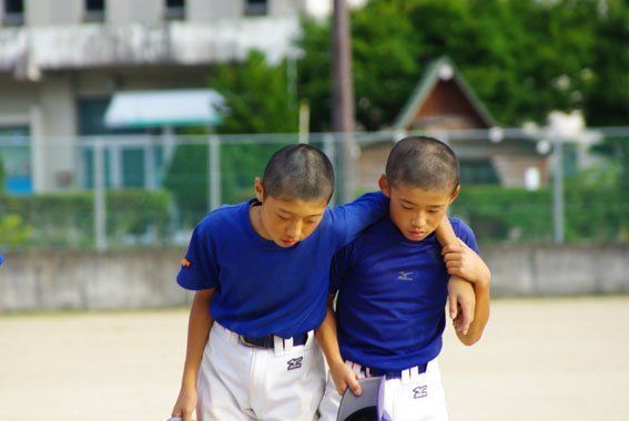 Japanese men shaved hair