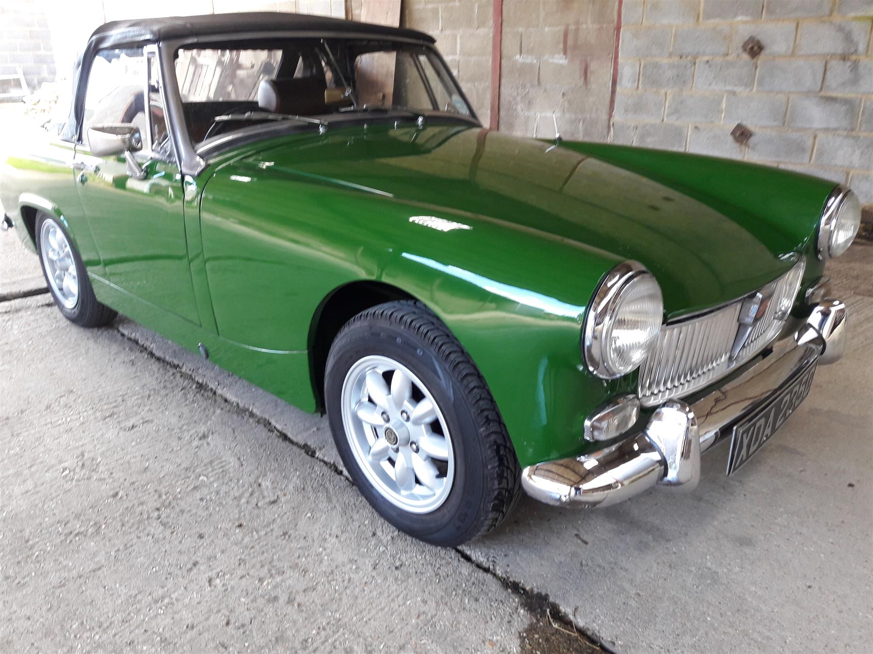 Sphinx reccomend Mg midget fuel economy