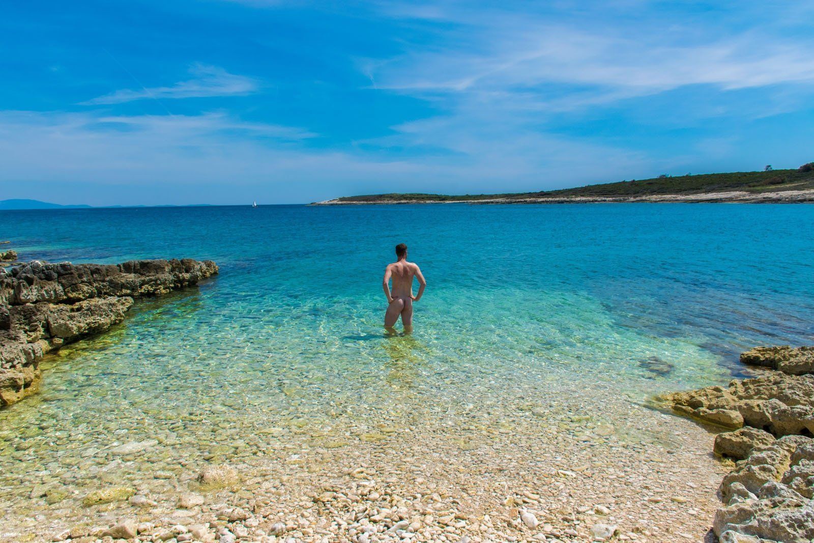 Nudist beaches on the isle of man