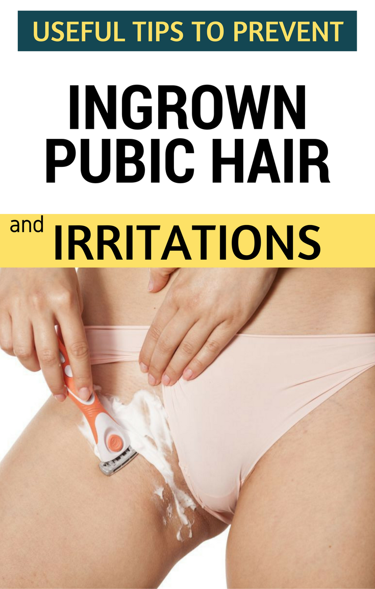 Prevent ingrown bikini hair