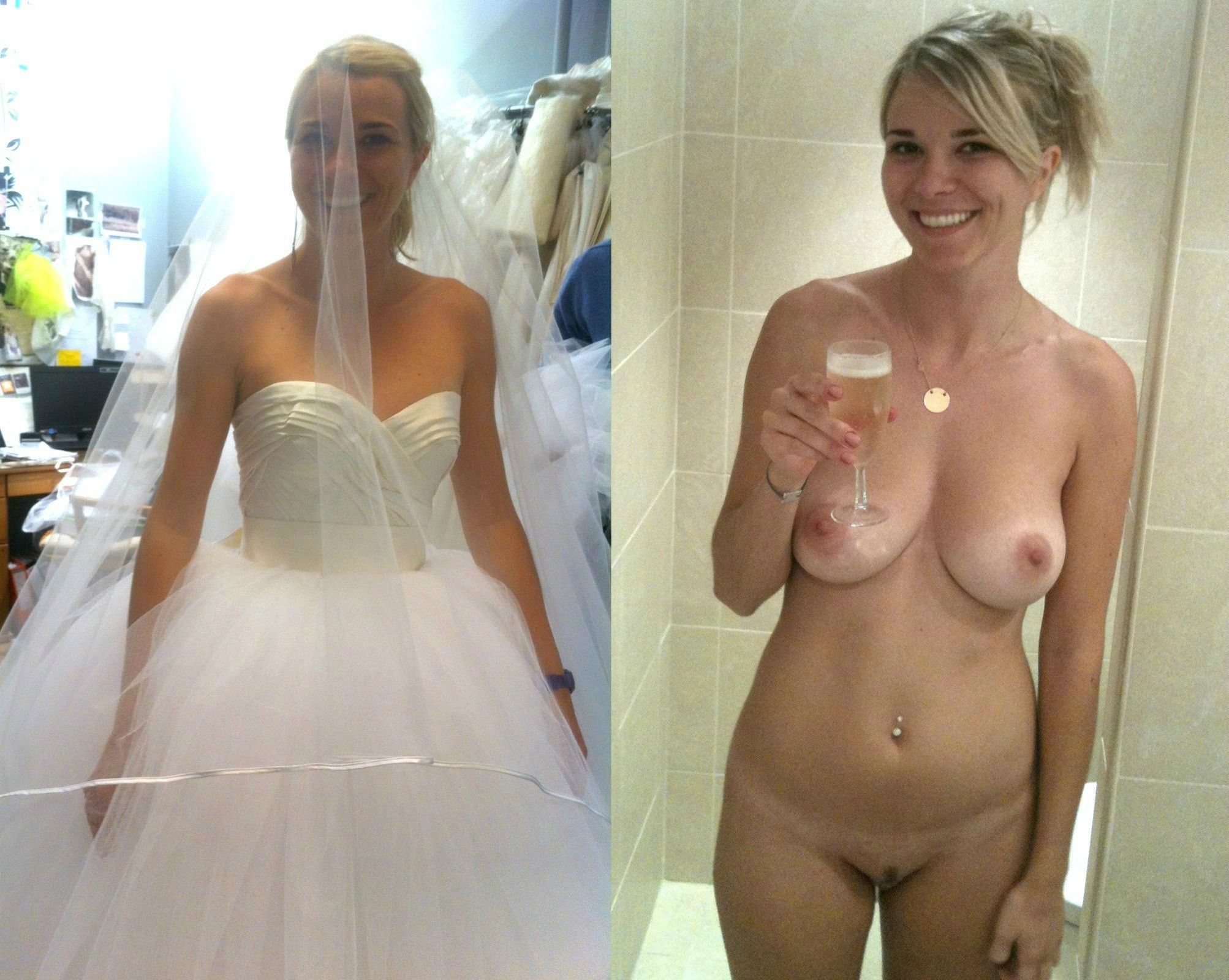 Naked wedding