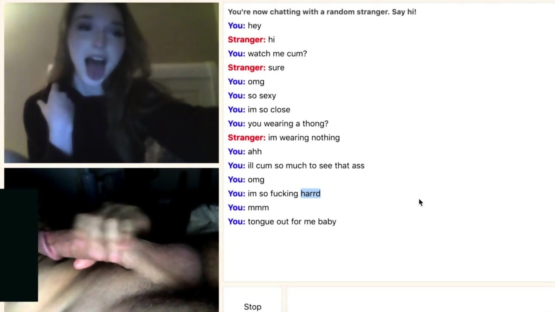 Thong omegle