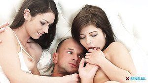 X sensual threesome